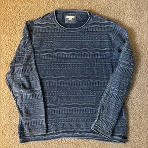 Carbon2Cobalt Men’s Sweater Size L